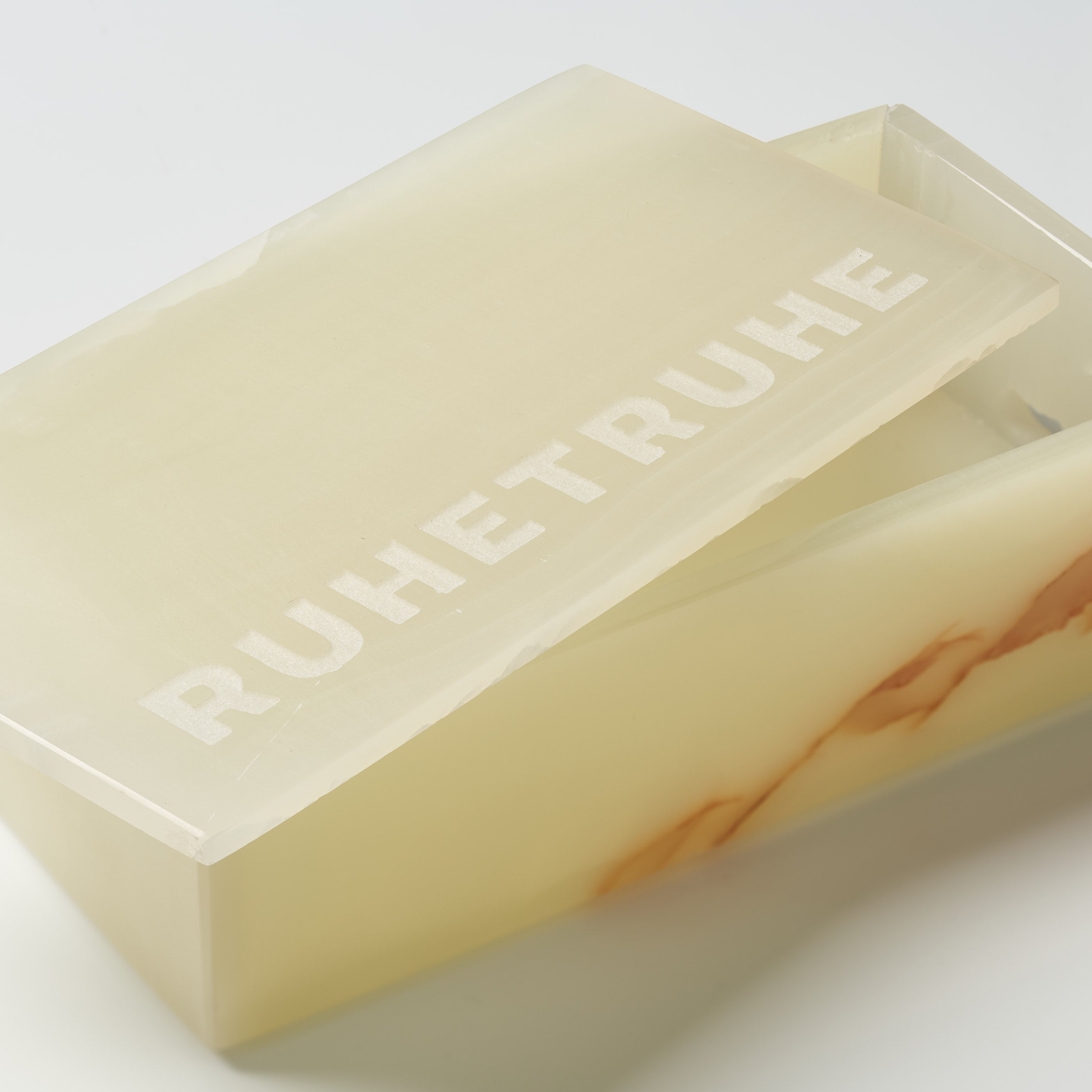 Ruhetruhe - Marmor Green Onyx